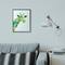 Stupell Industries Giraffe Abstract Shapes Wall Art in Black Frame